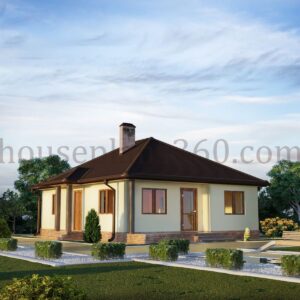 3 bedroom one floor house plans