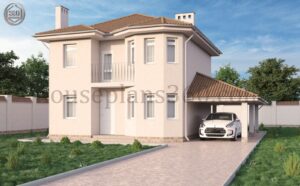 4 bedroom double story house plan