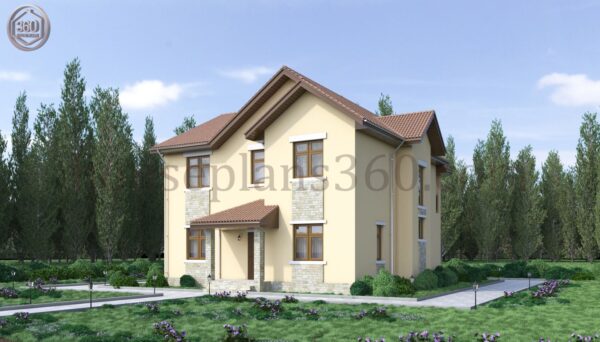 5 bedroom double storey house plans with balcony