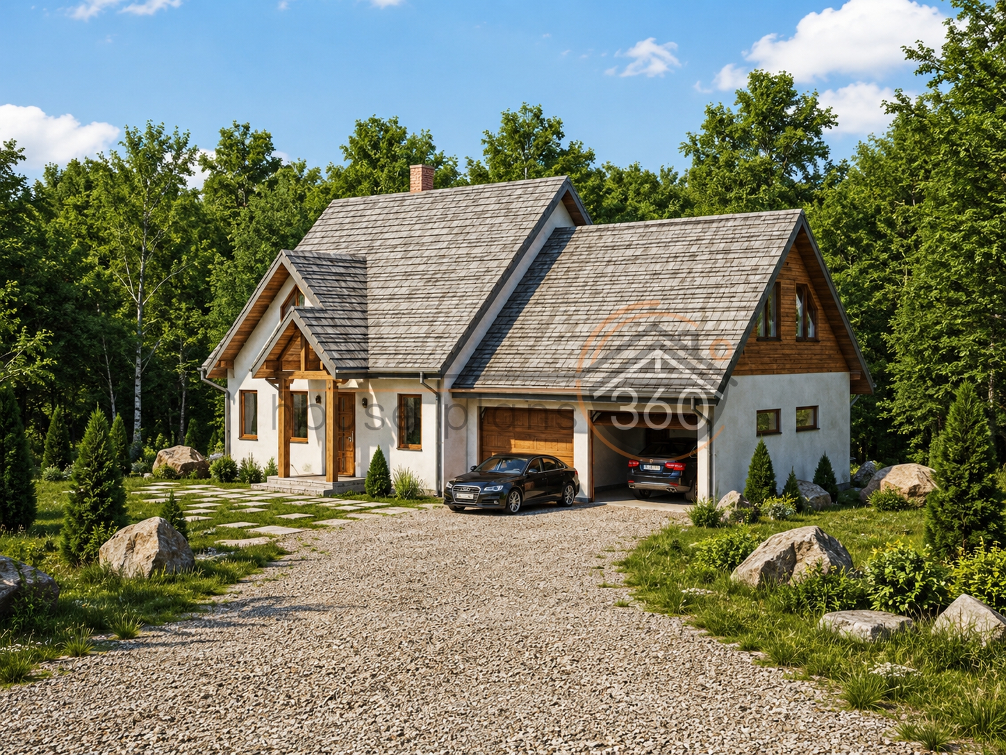 Modern Rustic house plans 3 bedroom pdf free download